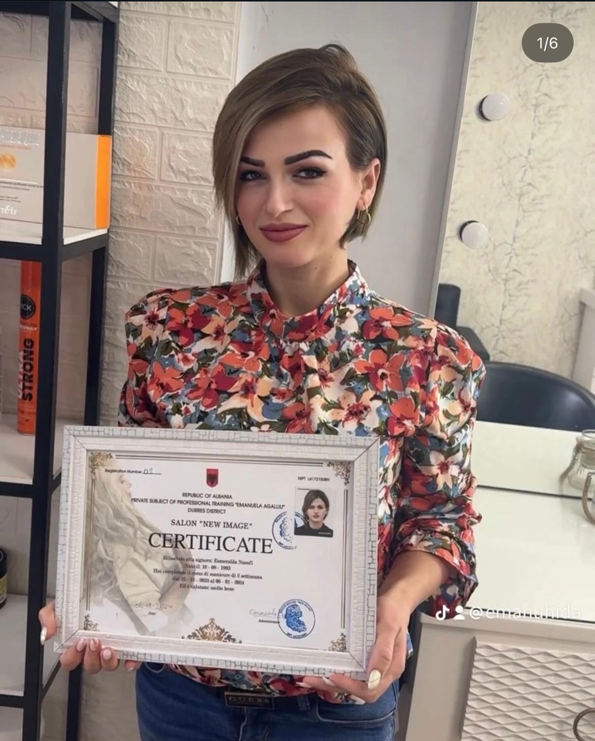 Kursante me certifikatë