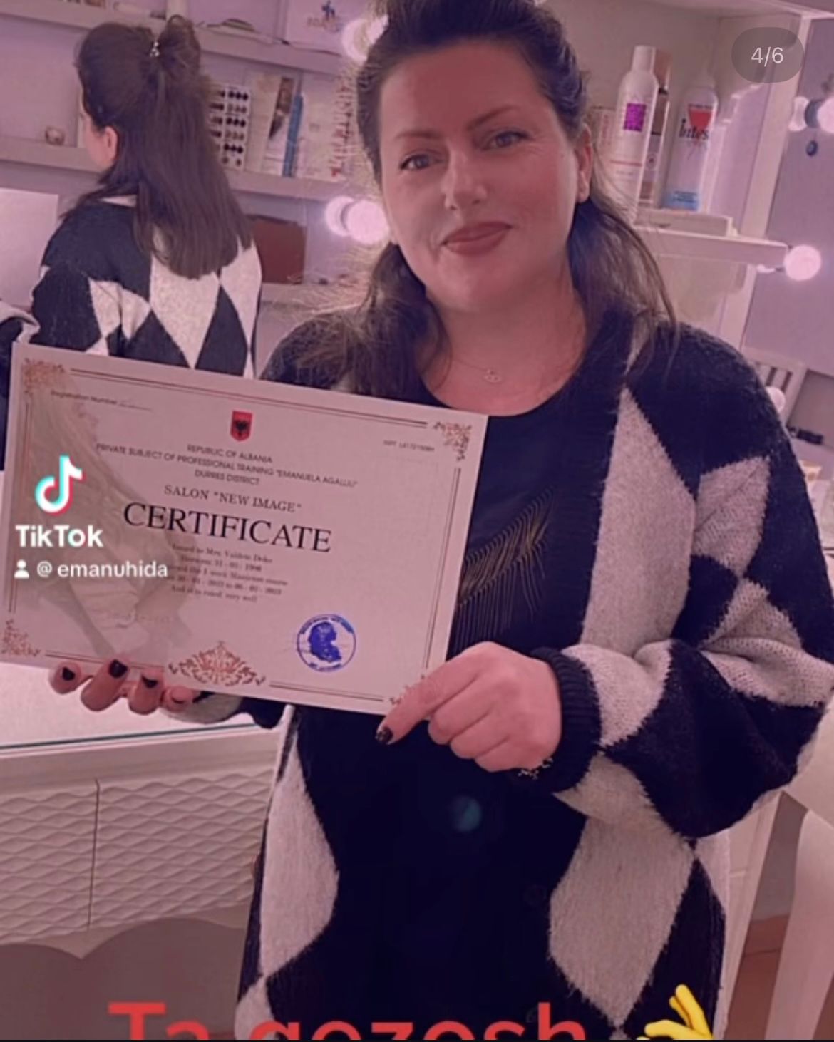 Kursante me certifikatë